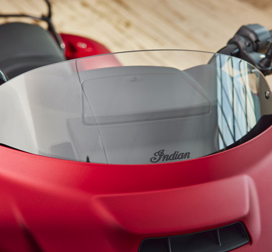 プッシュボタン式パワーウインドシールド